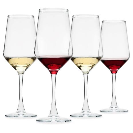 4-Pack Wine Glasses w/ Long Stem