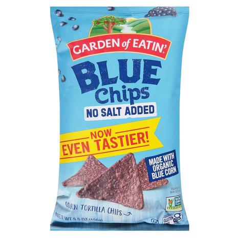 Garden of Eatin' Unsalted Blue Corn Tortilla Chips