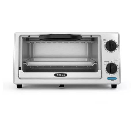 Bella 4-Slice Stainless Steel Toaster Oven