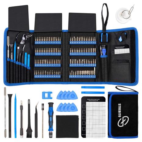 142 Piece Electronics Precision Screwdriver Set Repair Kit