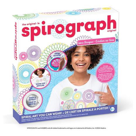 Spirograph Fabric Designer Spiral Art