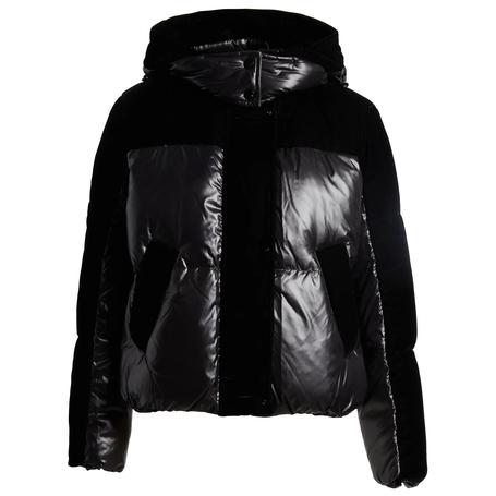 Andrew Marc Hooded Quilted Down Puffer Jacket