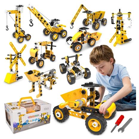 10-in-1 Stem Construction Toy Set