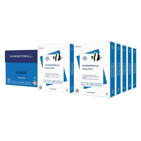 5,000 Sheets Of Hammermill Copy Plus Paper