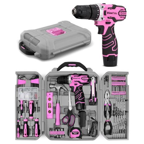 219-Piece 12V Power Cordless Drill Tool Kit Set