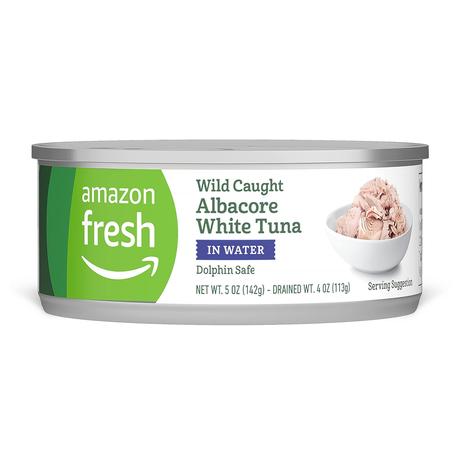 5-Pack 5oz Amazon Fresh Solid White Albacore Tuna