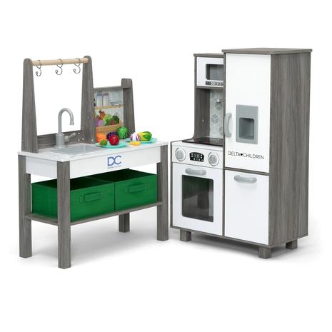 Delta Children Gourmet All-in-One Corner Play Kitchen