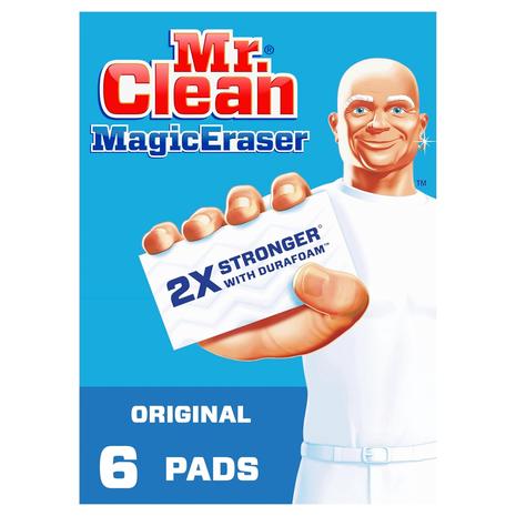 6 Mr. Clean Magic Eraser Original Cleaning Pads