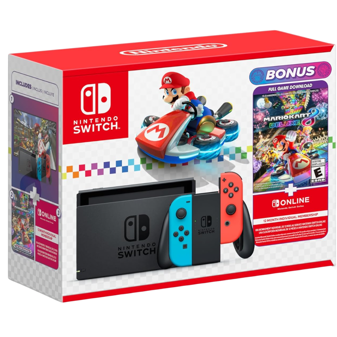 Nintendo Switch Mario Kart 8 Deluxe Bundle