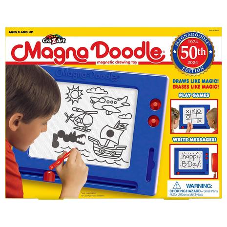 Retro Magna Doodle Magnetic Drawing Board Toy