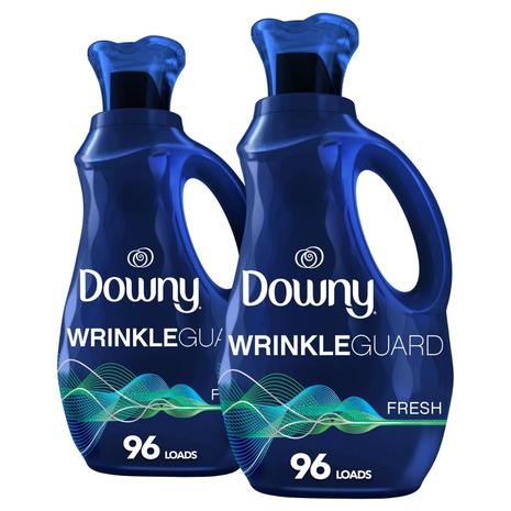 2-Pack 48 Loads Downy WrinkleGuard Liquid Fabric Softener (48oz)