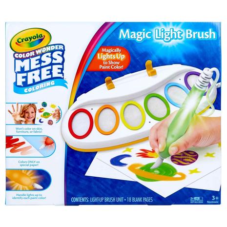 Crayola Color Wonder Magic Light Brush Painting Station