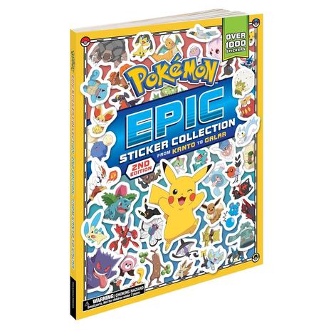 Pokémon Epic Sticker Collection 2nd Edition