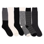 6-Pairs Muk Luks Women's Crew/Mid-Calf Boot Socks (12 Variety Packs)