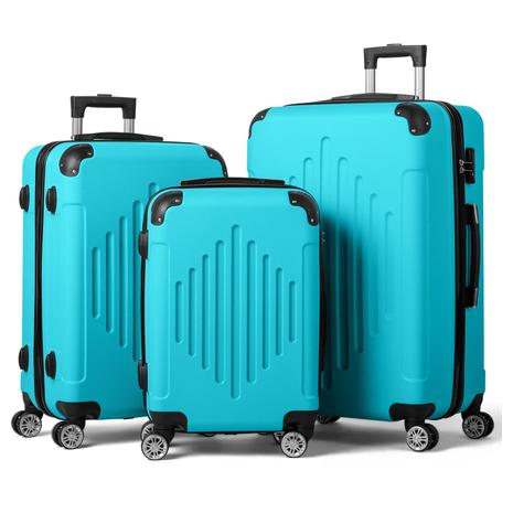 3 Piece Luggage Sets With TSA Locks (4 Colors)