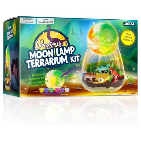 Dinosaur Terrarium Kit w/ DIY Moon Lamp Kit