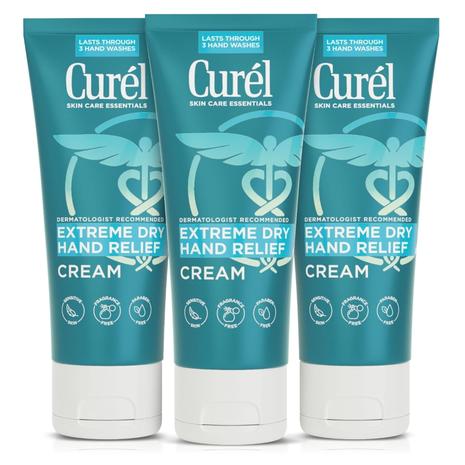 3-Pack Curel Extreme Dry Hand Relief Cream