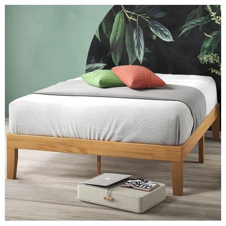 Zinus Moiz 14" Wood Platform Bed Frame (Queen)