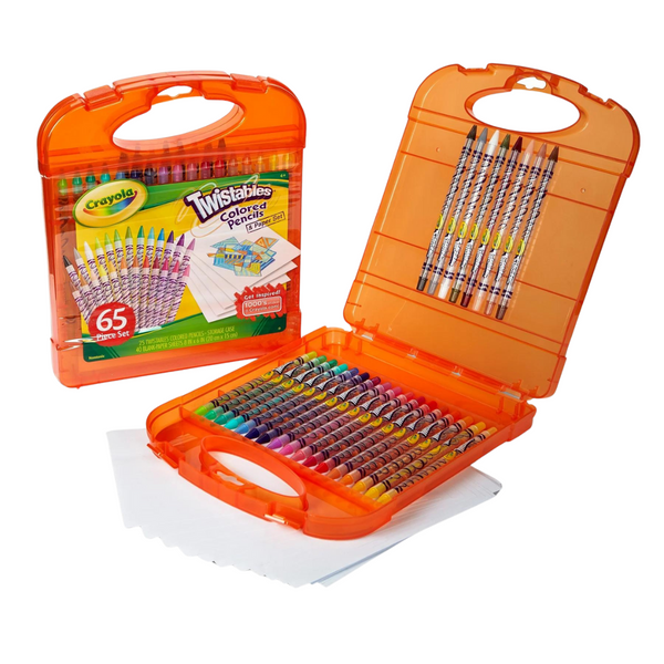 65-Piece Crayola Twistables Colored Pencils Set