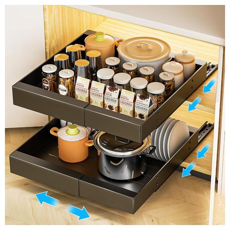 Expandable Pull Out Cabinet Organizer