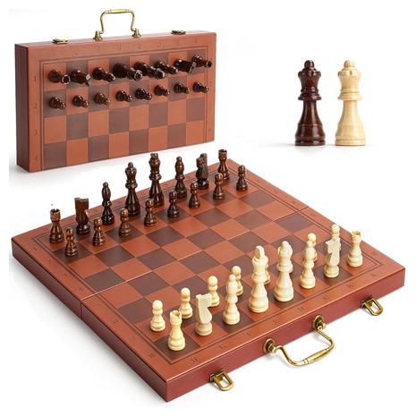 Magnetic Chess Set w/ Case