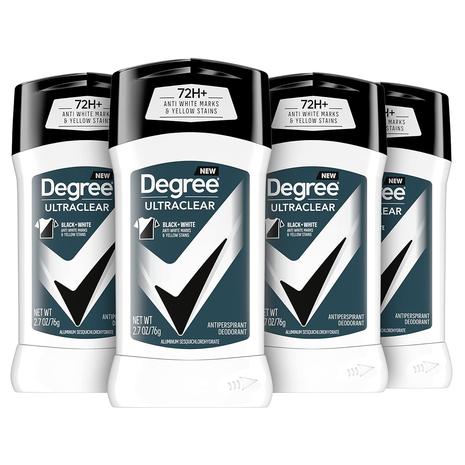 4 Degree Men's UltraClear Antiperspirant Deodorant