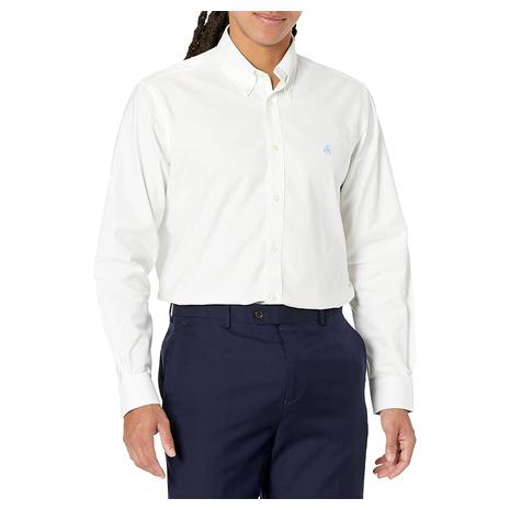 Brooks Brothers Men’s Non-Iron Button Down Oxford White Shirt