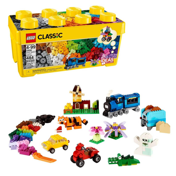 484-Pieces LEGO Classic Medium Creative Brick Box