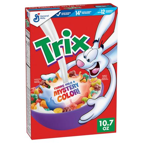 Trix Fruity Breakfast Cereal