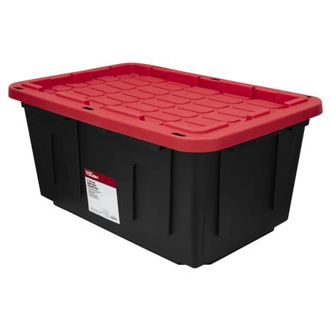 Hyper Tough 27 Gallon Plastic Storage Bin Container