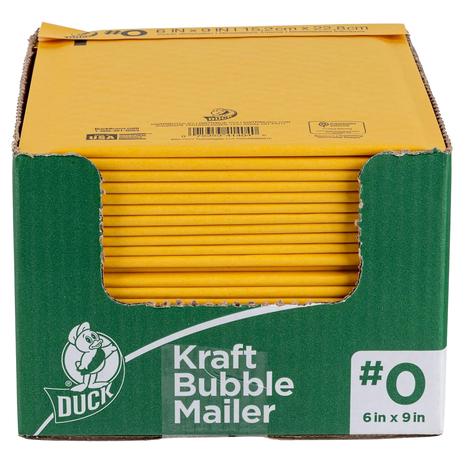 25 Duck Kraft Bubble Mailers