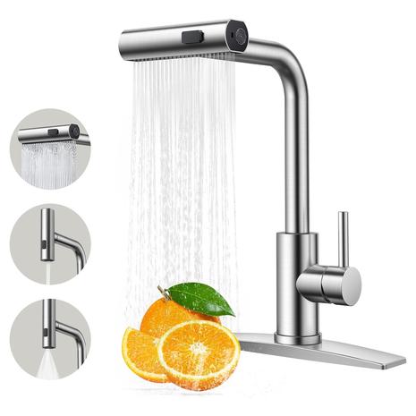 Pull-Down Kitchen Faucet