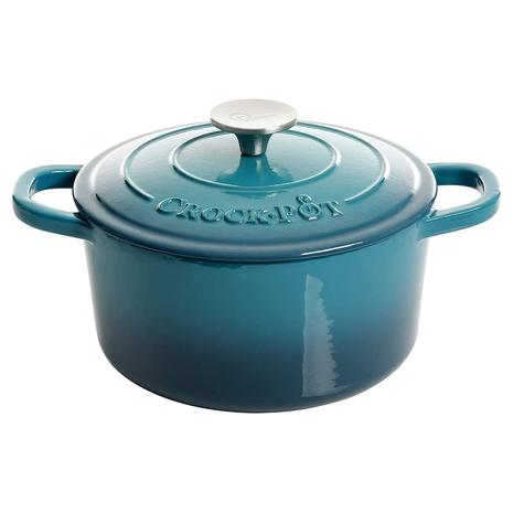 Crock-Pot 3-Quart Enameled Cast Iron Dutch Oven