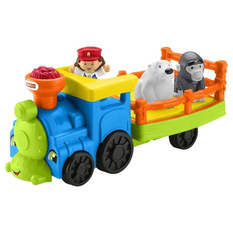 Fisher-Price Little People Toy Train Choo-Choo Zoo w/ Music Sounds