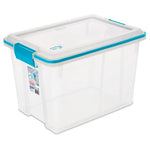 Sterilite 20 Qt. Clear Gasket Storage Box