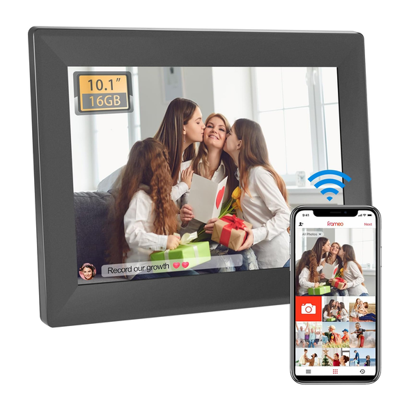 10.1 Inch Digital Picture Frame with WiFi and Touch Screen