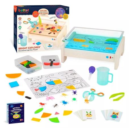 79-Piece Bright Explorer Educational Light Box Playset