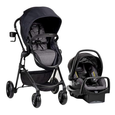 Evenflo Pivot Modular Travel System with LiteMax Infant Car Seat