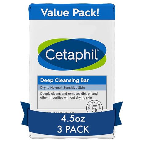 3 Bars Cetaphil Soap