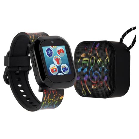 iTech Jr Kids Smartwatch & LED Bluetooth Speaker (9 Themes)