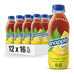 12 Bottles Of Snapple Lemon Or Peach Tea