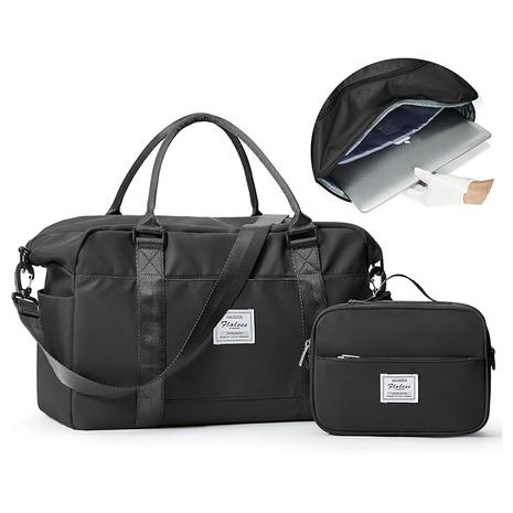 Travel Duffel Bag with Shoe Compartment