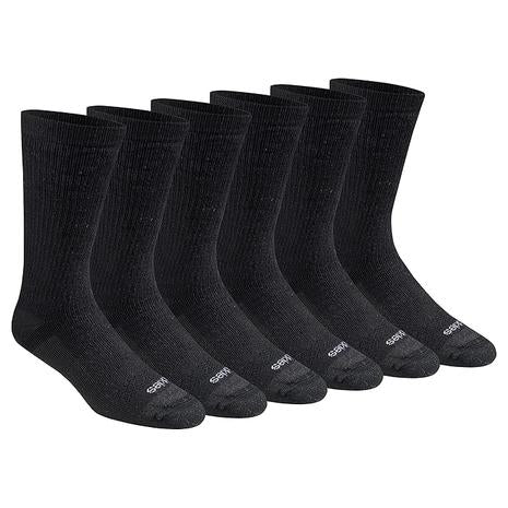 6-Pack Dickies Dri-Tech Moisture Control Crew Socks