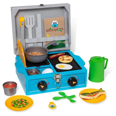 24-Piece Melissa & Doug Let’s Explore Camp Stove Play Set