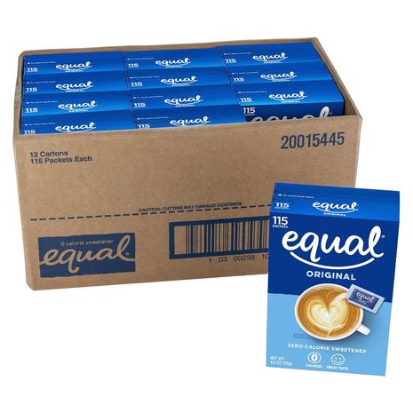 1,380 Equal Sweetener Packets