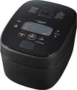 5.5-Cup Zojirushi NW-QAC10 Induction Rice Cooker & Warmer (Black)