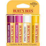 4-Pack 0.15-Oz Burt's Bees Tropical Lip Balm