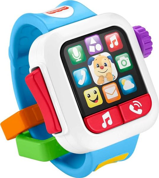 Fisher-Price Laugh & Learn Baby to Toddler Toy Time to Learn Smartwatch