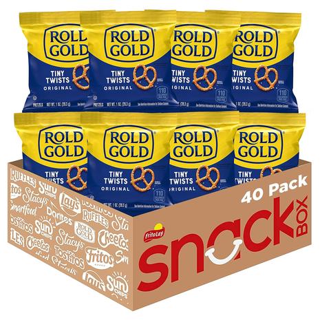 40-Pack Rold Gold Tiny Twists Pretzels (1oz)