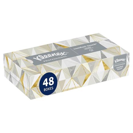 48 Flat Boxes Of Kleenex Professional Tissues